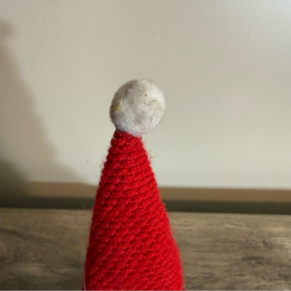 Santa Gnome Christmas Decoration Shelf Sitter Decor Bell - Picture 3 of 7